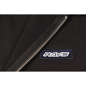 RAYS No.12 RAYS FULL ZIP HOODIE 23A SIZE L BLACK 7409030020025