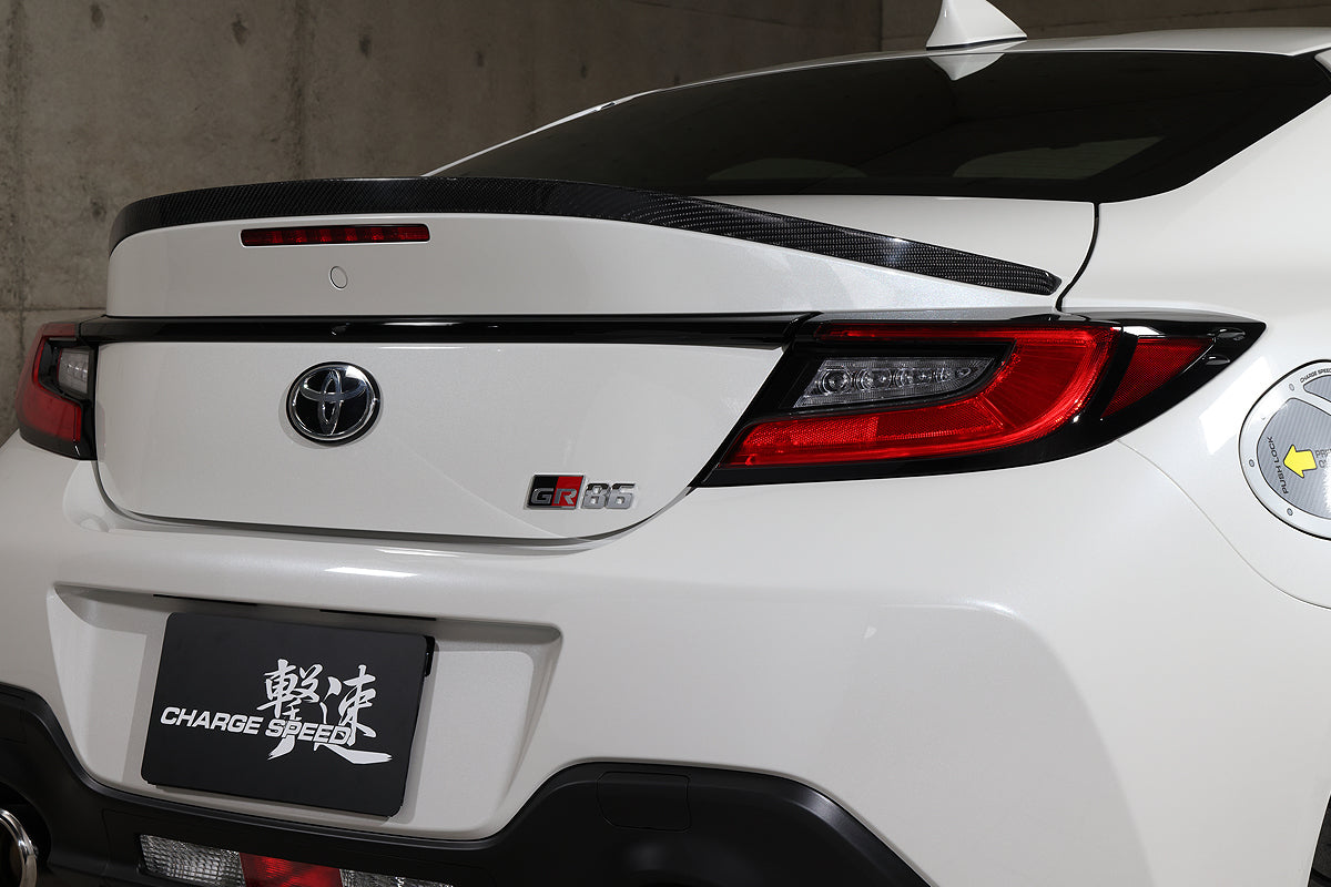 CHARGE SPEED TRUNK SPOILER FRP FOR TOYOTA GR86 ZN8 CAHRGESPEED-00030