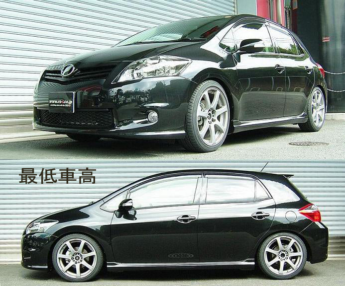 RS-R BEST-I COILOVER SUSPENSION RECOMMENDED SPRING RATE FOR TOYOTA AURIS ZRE152H BIT470M