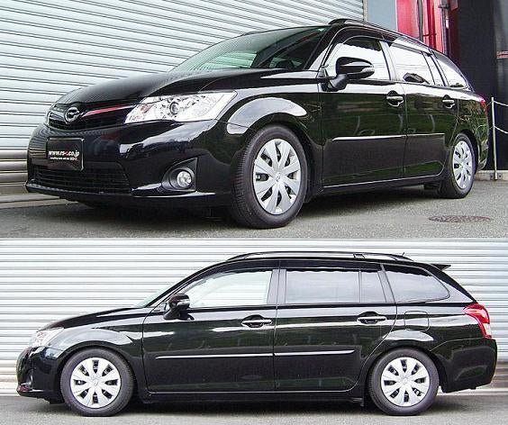 RS-R BEST-I COILOVER SUSPENSION RECOMMENDED SPRING RATE FOR TOYOTA COROLLA FIELDER ZRE162G BIT492M