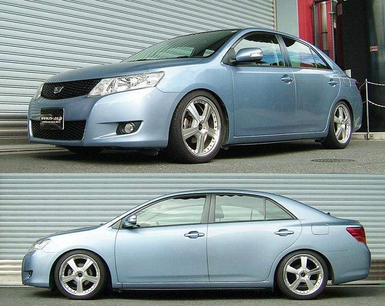 RS-R BEST-I COILOVER SUSPENSION RECOMMENDED SPRING RATE FOR TOYOTA ALLION ZRT260 BIT302M