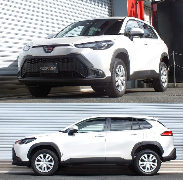 RS-R BEST-I UPPER AND LOWER COILOVER SUSPENSION RECOMMENDED SPRING RATES FOR TOYOTA COROLLA CROSS ZSG10 BIJT816M