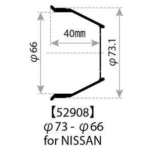 WEDS HUB CENTRIC CENTER CAP TYPE-H Φ73-66 52908