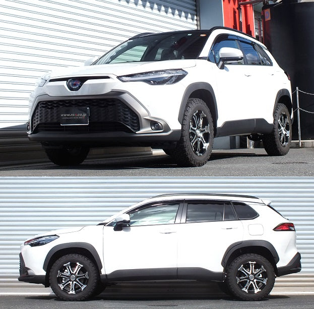 RS-R BEST-I UPPER AND LOWER COILOVER SUSPENSION RECOMMENDED SPRING RATES FOR TOYOTA COROLLA CROSS ZVG11 BIJT816M