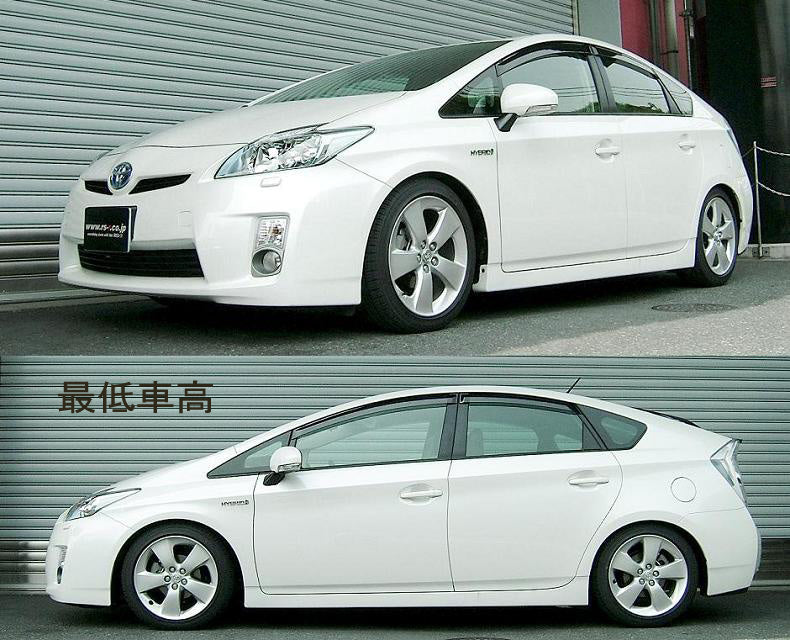 RS-R BASIC-I COILOVER SUSPENSION RECOMMENDED SPRING RATE FOR TOYOTA PRIUS ZVW30 BAIT083M