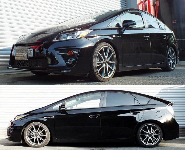 RS-R BASIC-I COILOVER SUSPENSION RECOMMENDED SPRING RATE FOR TOYOTA PRIUS ZVW30 BAIT083M