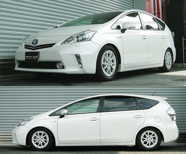 RS-R BEST-I COILOVER SUSPENSION RECOMMENDED SPRING RATE FOR TOYOTA PRIUS ALPHA ZVW40W BIT086M