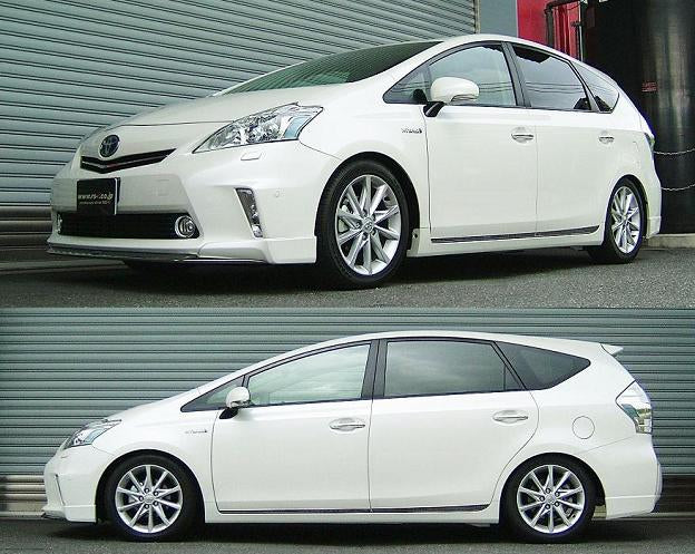 RS-R BASIC-I COILOVER SUSPENSION RECOMMENDED SPRING RATE FOR TOYOTA PRIUS ALPHA ZVW41W BAIT086M