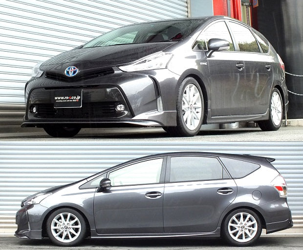 RS-R BEST-I COILOVER SUSPENSION RECOMMENDED SPRING RATE FOR TOYOTA PRIUS ALPHA ZVW41W BIT086M